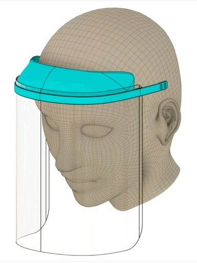 [UV0500] PANTALLA PROTECCION FACIAL