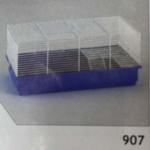 [V1907B] JAULA HAMSTER RUSO 907 BLANCA
