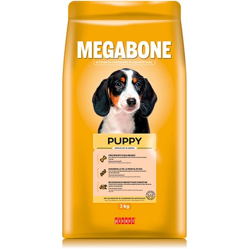 [01325503] MEGABONE PUPPY 3KG