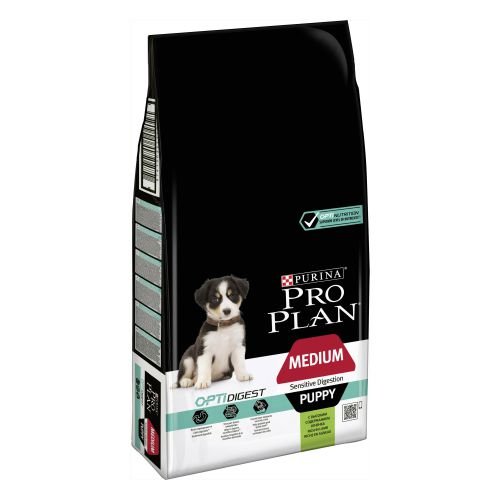 [12366981] PROPLAN Medium Puppy Digest Cordero 12kg