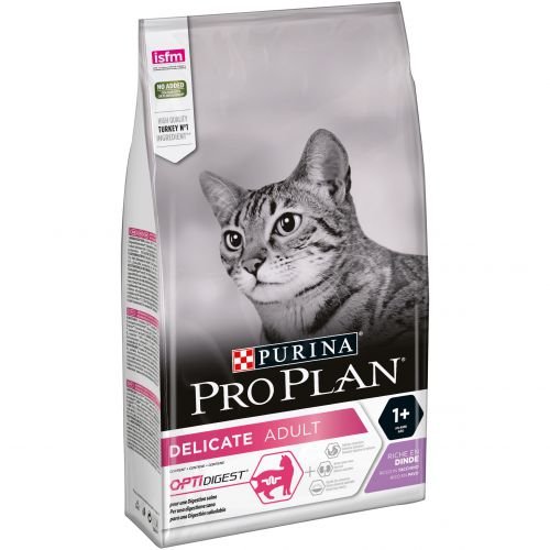 [12371124] PROPLAN Gato Delicate Optidigest Pavo 3kg