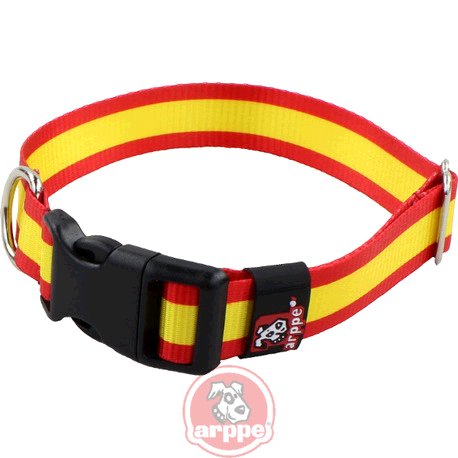 [S-196122560561] COLLAR NYLON BANDERA  T60