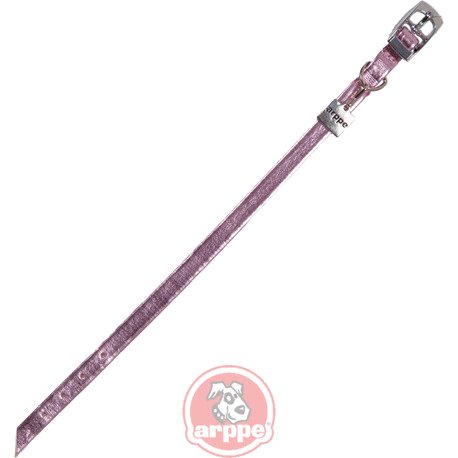 [4120012539] COLLAR METALIC MINI ROSA IRISADO