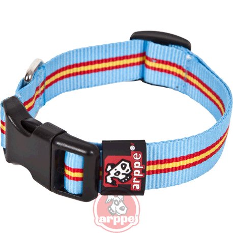 [195482025538] _COLLAR REGULABLE NYLON OCEAN AZ
