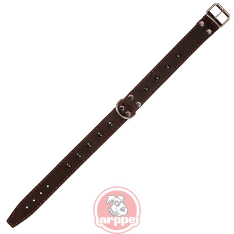 [2125016004] COLLAR FORNI. CUERO CROMO MRR