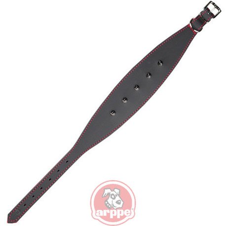 [215306045100] COLLAR GALGO FORN.CUERO SUPERF NG/RJ