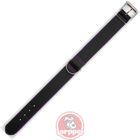[1948014517] COLLAR CUERO SUPERF. CHOPPERS NG/PUR