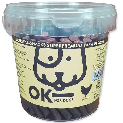 [RI1020002] BARRITAS OK Pollo 800GR