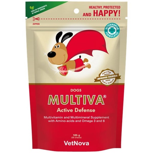 [VN-1230] New MULTIVA Active Defense Perro 30 Chews