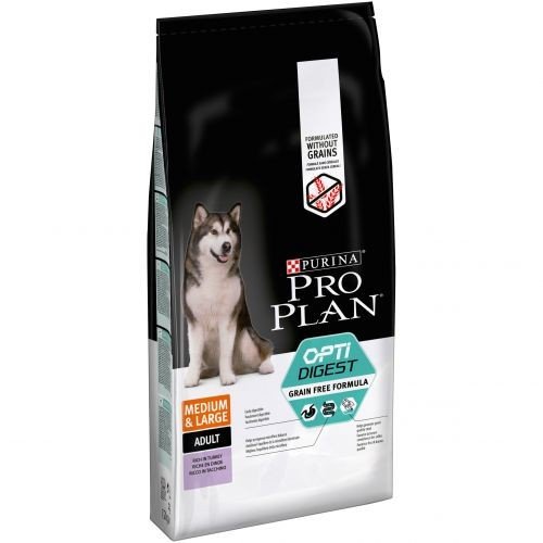 [12384759] PRO PLAN All Adult Digest Pavo GRAIN FREE 12kg