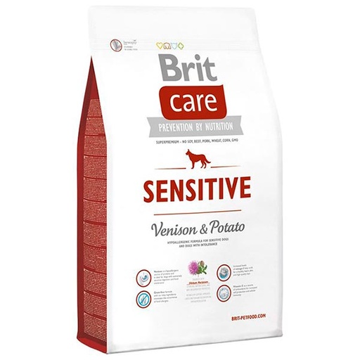 [BR0138] Brit Care Dog GF Sensitive Venado y Patata 12kg