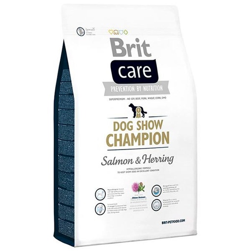 [BR0146] Brit Care Dog Hypoallergenic Dog Show Champion 3kg