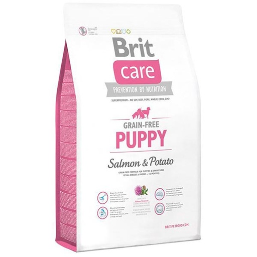 [BR0150] Brit Care Dog GF Puppy Salmón 12kg