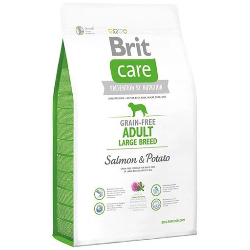 [BR0159] Brit Care Dog GF Large Salmón 12kg