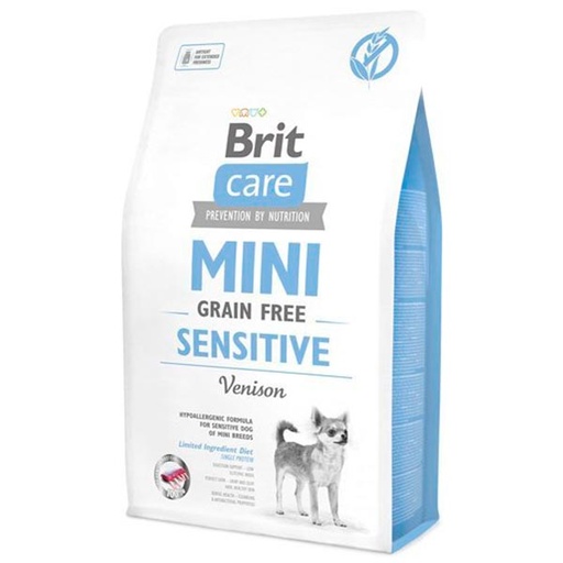 [BR0176] Brit Care Mini GF Sensible con Venado 7kg
