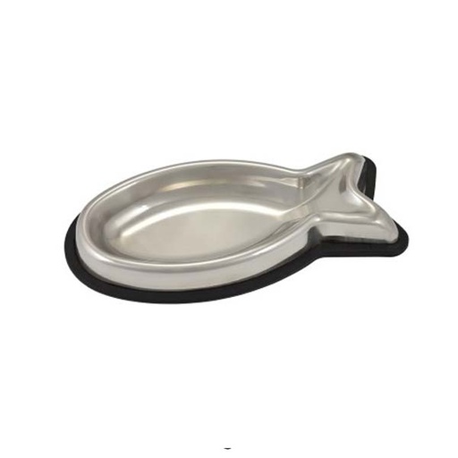 [305I-SM/GA75068] COMEDERO INOX FISH 160ml