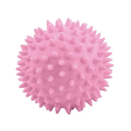 [305X-NL/PE80382] MINI TPR PELOTA PINCHO ROSA 7cm ( UMV 3 uds )