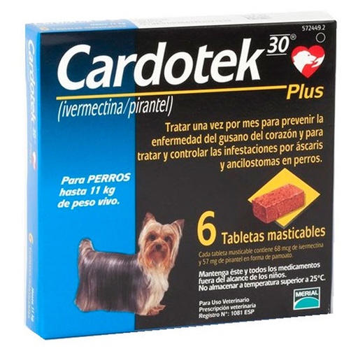 [141339] CARDOTEK 30 PLUS 68, 6 comp