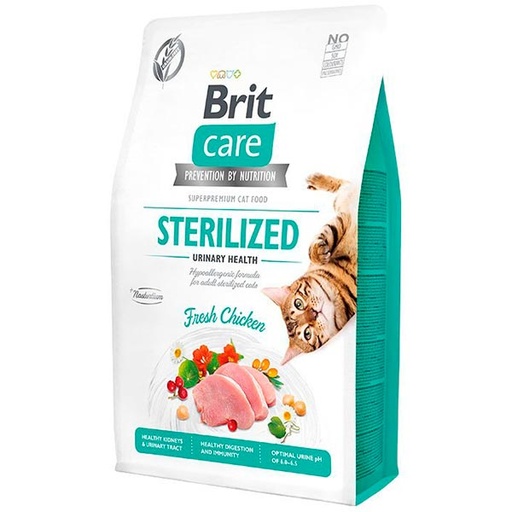[BR0276] Brit CARE Cat GF Sterilised Urinary 7kg