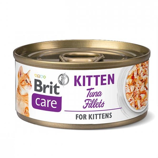 [BR0305] Wet CARE Cat Kitten Filetes de Atún 24x70gr