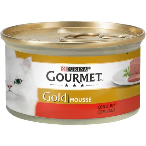 [12131050] GOURMET GOLD Mousse Buey 24x85g