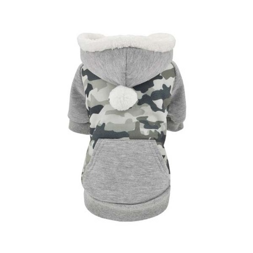 [305X-PL/PE53277] SUDADERA CON CAPUCHA CAMUFLAJE 35CM