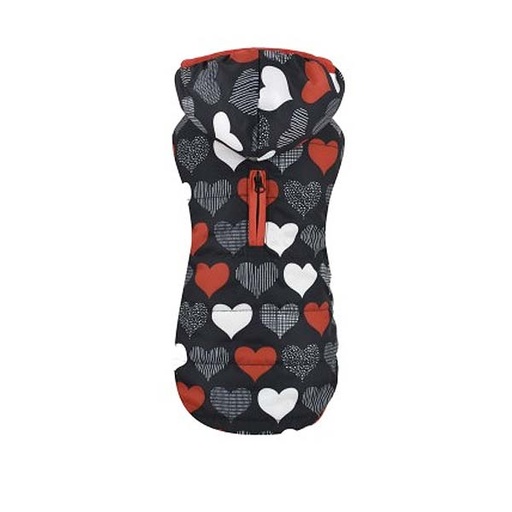 [305X-PL/PE53499] CHAQUETA CON CAPUCHA DARK LOVE 35CM