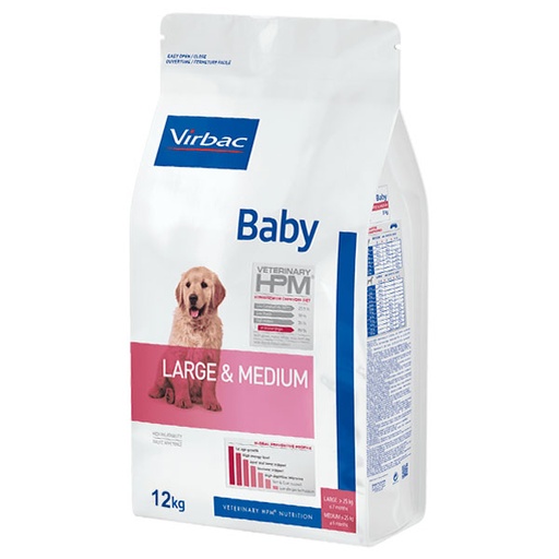 [AD360015] HPM DOG BABY LARGE MEDIUM 12 KG