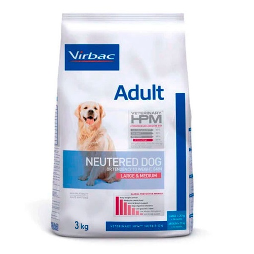 [AD360041] HPM DOG ADULT NEUTERED LARGE MEDIUM 3 KG
