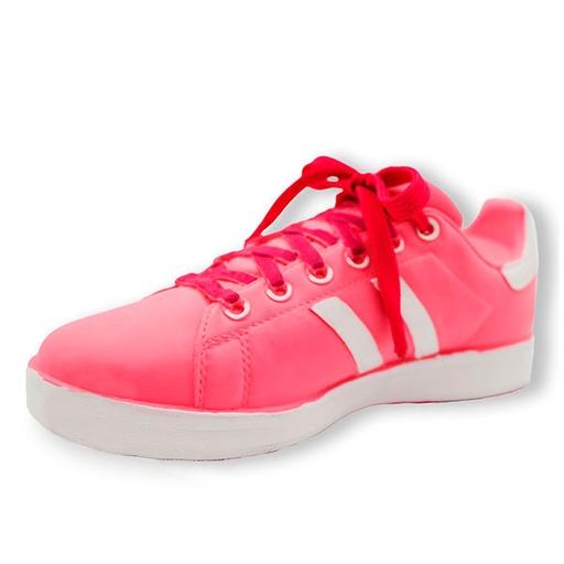 [WORJP3437] Zapatilla Rosa en latex para perro 23,5cm