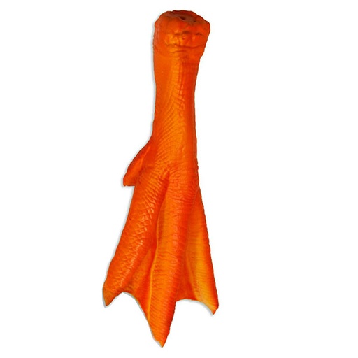 [WORJP3911] Pata de Pollo en Latex para perro 15,3cm