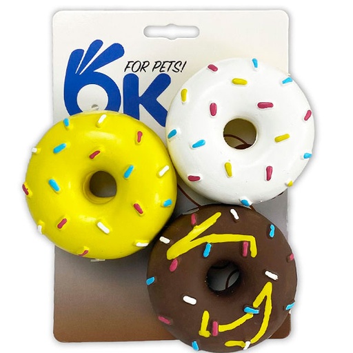 [WORJ03077] Juguete donut perro 6,5*6,5*3 cm
