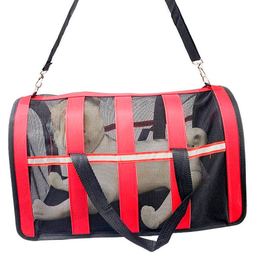 [WXB-104] Bolso de transporte transpirable lineas Rojo (48x27x27cm)