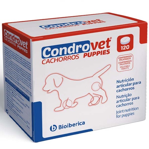 [F033500] CONDROVET Cachorros 120 comp.