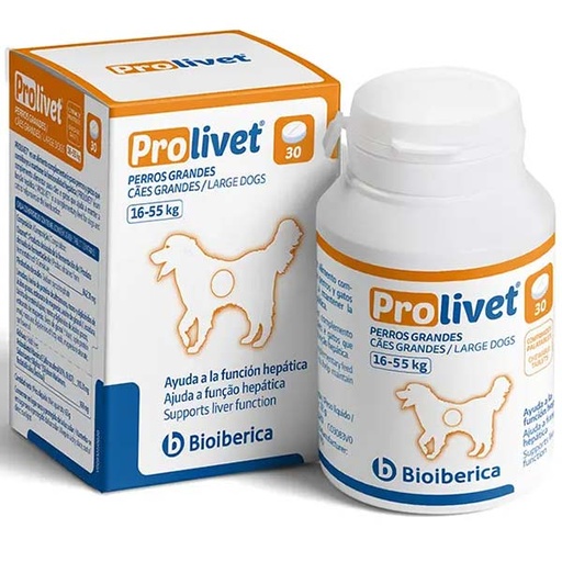 [F115400] PROLIVET PERROS GRANDES - 30 comprimidos