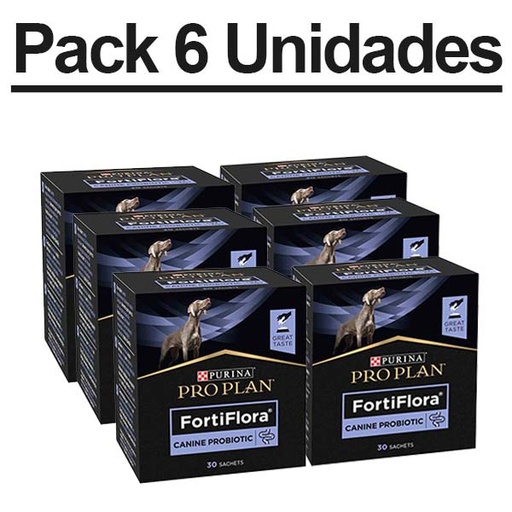 [12507699x6] PACK FORTIFLORA PERRO (6 cajas de 30 sobres)