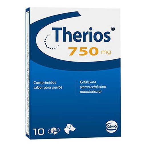 [F30440P] THERIOS 750 mg - PERRO 10 comp