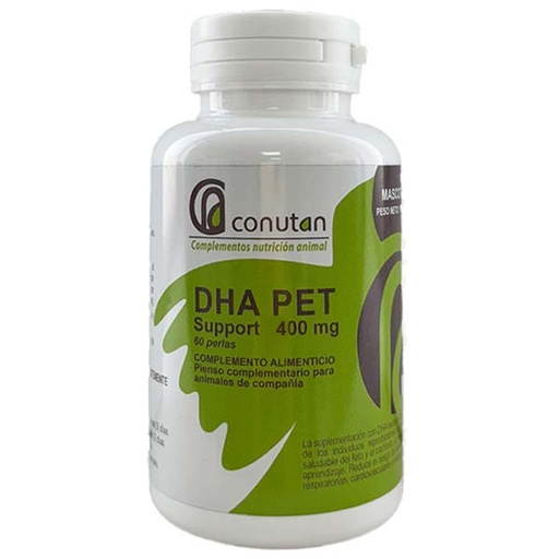[E12000018] DHA PET SUPPORT 400 MG (60 PERLAS)