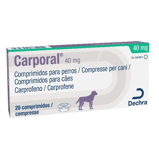 [D42081] CARPORAL 40MG 20CPD