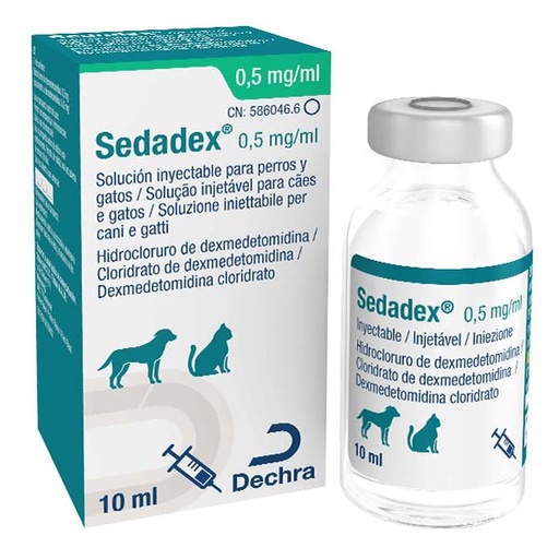 [D042123] SEDADEX 0.5mg/ml 10ML Perros y Gatos