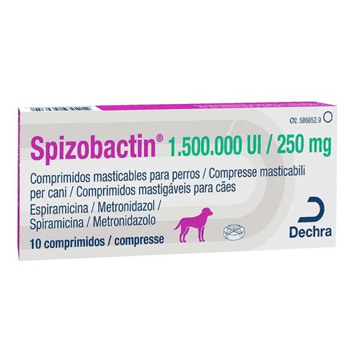 [034506] SPIZOBACTIN 250mg 10comp