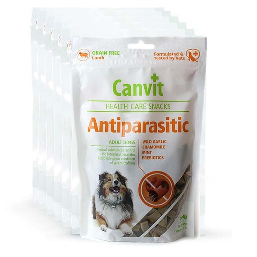 [115100238] Canvit Health Care Snack Anti-Parasitic (10x200 g)