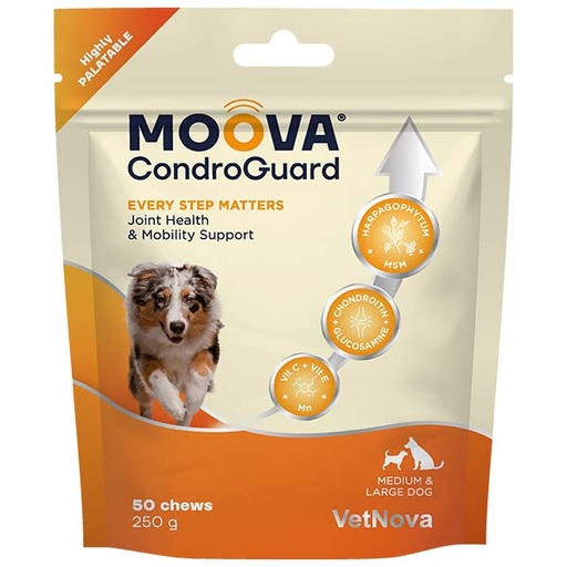 [VN-1076] MOOVA CondroGuard Medium & Large dog 50 Chews