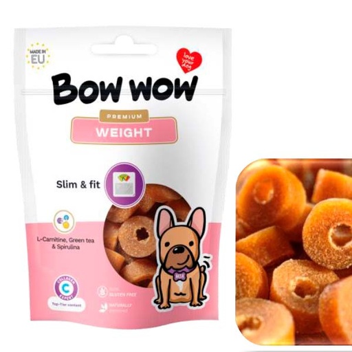 [BW824] Bow Wow Weight, espirulina 15x60gr