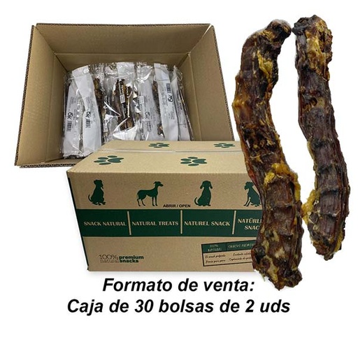 [115100238] Snack natural 100% cuello de pato 30x(2ud x blíster)
