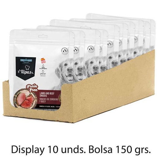 [68025-10] TAPAS Cordero y Buey 10x150gr