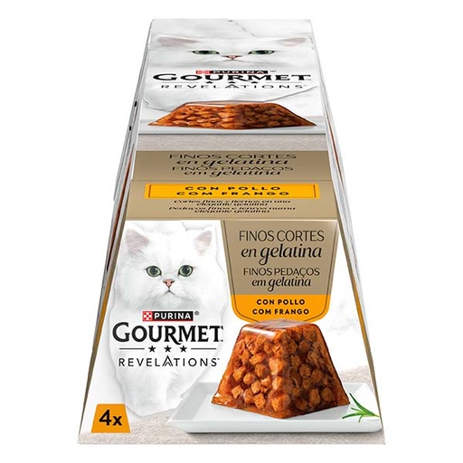 [12597937] GOURMET REVELATIONS Gelatina Pollo 6x(4x57g)