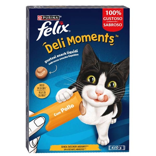 [12602526] FELIX Deli Moments Pollo 11(4x10g)