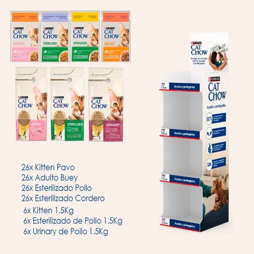 [12251716] CAT CHOW ADULT Pollo 15kg (copia)