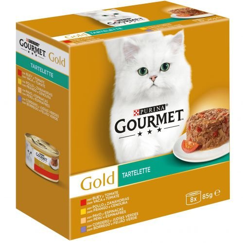 [12297576] GOURMET GOLD Tartallette Surtido variado (8x85gr)